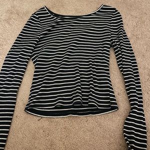 Black and white long sleeve from wild fable